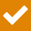 Check-Icon orange